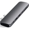 Hub SATECHI ST-CMBPM USB Typu C, Pasywny Szary