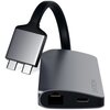Hub SATECHI ST-TCDMMAM USB Typu C, Pasywny Szary Typ Pasywny