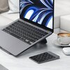 Klawiatura SATECHI Slim Wireless Szary Typ klawiatury Membranowa