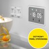 Lodówka ELECTROLUX LNT7ME36K2 No frost 201cm Czarna szkło Kolor / wykończenie frontu Czarne szkło