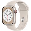 U APPLE Watch 8 GPS + Cellular 41mm koperta z aluminium (księżycowa poświata) + pasek sportowy (księżycowa poświata)