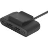 Hub BELKIN BUZ001BT2MBKB7 USB Typu C, Pasywny Liczba portów wyjściowych [szt.] 4