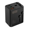 Ładowarka sieciowa NEWELL GaN Travel adapter NL3821 65W Czarny Szerokość [mm] 56