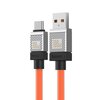 Kabel USB - USB Typ-C BASEUS CoolPlay 100W 2 m Pomarańczowy Obsługiwane zasilanie [W] do 100