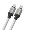 Kabel USB Typ-C - USB Typ-C BASEUS CoolPlay 100W 1 m Biały Rodzaj Kabel