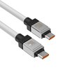 Kabel USB Typ-C - USB Typ-C BASEUS CoolPlay 100W 1 m Biały Typ USB-C - USB-C