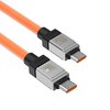Kabel Typ-C - USB Typ-C BASEUS CoolPlay 100W 1 m Pomarańczowy Dedykowany model Urządzenia posiadające port USB Typ-C