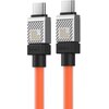 Kabel USB-C - USB-C BASEUS CoolPlay 100W 2 m Pomarańczowy Rodzaj Kabel