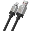 Kabel USB - USB-C BASEUS CoolPlay 100W 1 m Czarny Rodzaj Kabel