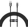 Kabel USB - USB-C BASEUS Superior 1 m Czarny