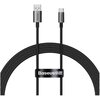 Kabel USB - USB-C BASEUS Superior 100W 1.5 m Czarny