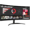 Monitor LG UltraWide 34WR50QC-B 34" 3440x1440px 100Hz Curved Przeznaczenie Dla gracza