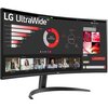 Monitor LG UltraWide 34WR50QC-B 34" 3440x1440px 100Hz Curved Czas reakcji matrycy [ms] 5 [GTG]