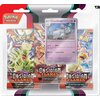 Gra karciana REBEL Pokemon TCG Scarlet & Violet - Obsidian Flames 3-Pack Blister (1 zestaw) Typ Gra karciana