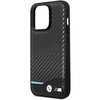 Etui BMW Leather Carbon do Apple iPhone 13/13 Pro Czarny Kompatybilność Apple iPhone 13 Pro