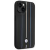 Etui BMW Leather Stamp Blue Line do Apple iPhone 14 Czarny Kompatybilność Apple iPhone 14