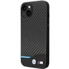 Etui BMW Leather Carbon do Apple iPhone 13 Czarny Seria telefonu iPhone