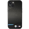 Etui BMW Leather Carbon do Apple iPhone 13 Czarny Model telefonu iPhone 13
