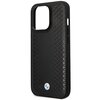 Etui BMW Leather Diamond do Apple iPhone 14 Pro Czarny Typ Etui nakładka