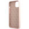 Etui GUESS Silicone Script Gold Vintage Logo do Apple iPhone 13 Jasnoróżowy Gwarancja 24 miesiące