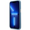 Etui GUESS 4G Logo Plate MagSafe do Apple iPhone 14 Pro Max Niebieski Dominujący kolor Niebieski