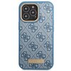 Etui GUESS 4G Logo Plate MagSafe do Apple iPhone 14 Pro Niebieski Model telefonu iPhone 14 Pro