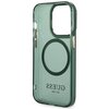 Etui GUESS Gold Outline Translucent do Apple iPhone 14 Pro Max Zielony Gwarancja 24 miesiące