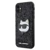 Etui KARL LAGERFELD Glitter Choupette do Apple iPhone 11/Xr Czarny Seria telefonu iPhone