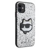 Etui KARL LAGERFELD Glitter Choupette Patch do Apple iPhone 11/Xr Srebrny Model telefonu iPhone Xr