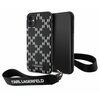 Etui KARL LAGERFELD Monogram Losange do Apple iPhone 11/Xr Czarny