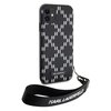 Etui KARL LAGERFELD Monogram Losange do Apple iPhone 11/Xr Czarny Model telefonu iPhone Xr