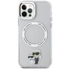 Etui KARL LAGERFELD Karl&Choupette MagSafe do Apple iPhone 12/12 Pro Przezroczysty Model telefonu iPhone 12