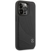 Etui MERCEDES Leather Wave Pattern do Apple iPhone 14 Pro Czarny Kompatybilność Apple iPhone 14 Pro