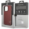 Etui MERCEDES Leather Wave Pattern do Apple iPhone 14 Pro Czerwony Marka telefonu Apple