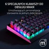 Klawiatura RAZER BlackWidow V4 X Green Switch Touchpad Nie