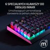 Klawiatura RAZER BlackWidow V4 X Green Switch Touchpad Nie