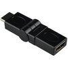 Adapter HDMI - HDMI DPM BMQ66 Wtyk kątowy Tak