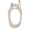 Kabel USB-C - USB-C DPM 1 m Beżowy