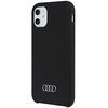 Etui AUDI Silicone do Apple Case iPhone 12/12 Pro Czarny Model telefonu iPhone 12