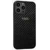 Etui AUDI Carbon Fiber do Apple iPhone 13 Pro Max Czarny