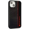 Etui AUDI Carbon Fiber Stripe do Apple iPhone 14 Czarny Seria telefonu iPhone
