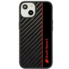 Etui AUDI Carbon Fiber Stripe do Apple iPhone 14 Czarny Model telefonu iPhone 14