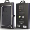 Etui AUDI Synthetic Leather do Apple iPhone 13/13 Pro Czarny Marka telefonu Apple