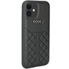 Etui AUDI Genuine Leather do Apple iPhone 12/12 Pro Czarny Seria telefonu iPhone