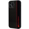 Etui AUDI Carbon Fiber Stripe do Apple iPhone 13/13 Pro Czarny Seria telefonu iPhone