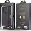 Etui AUDI Carbon Fiber Stripe do Apple iPhone 13/13 Pro Czarny Marka telefonu Apple
