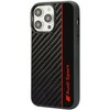 Etui AUDI Carbon Fiber Stripe do Apple iPhone 14 Pro Max Czarny
