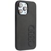 Etui Audi Synthetic Leather do Apple iPhone 14 Pro Max Czarny Seria telefonu iPhone
