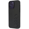Etui Audi Synthetic Leather do Apple iPhone 14 Pro Max Czarny Model telefonu iPhone 14 Pro Max