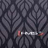 Pas wyszczuplający HMS GR222 (rozmiar L/XL) Czarno-szary Materiał Neopren